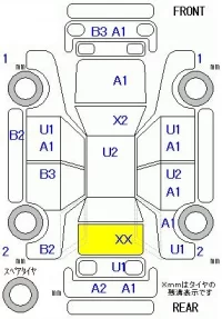 Honda FIT лот № 19107 оценка 3.5  с аукциона в Японии 5