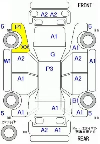 Suzuki WAGON R лот № 28068 оценка 3.5  с аукциона в Японии 8