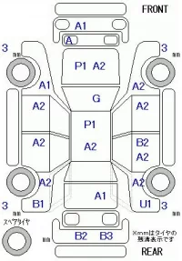 Honda INSIGHT лот № 25013 оценка 3.5  с аукциона в Японии 7