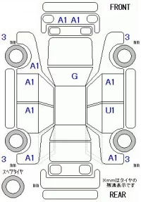 Honda VEZEL лот № 10201 оценка 4  с аукциона в Японии 11