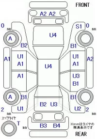 Honda VAMOS лот № 19132 оценка R  с аукциона в Японии 5