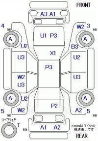 Subaru LEGACY лот № 19051 оценка 2  с аукциона в Японии 5