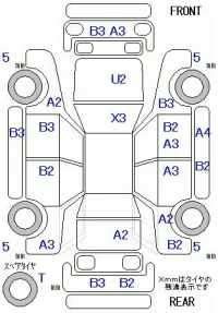 Daihatsu MOVE лот № 19037 оценка 3  с аукциона в Японии 5