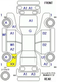 Subaru IMPREZA лот № 20267 оценка R  с аукциона в Японии 11
