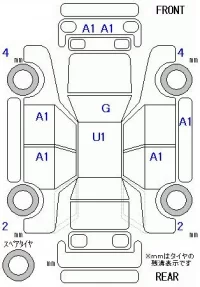 Honda STEP WAGON лот № 20204 оценка 3.5  с аукциона в Японии 11
