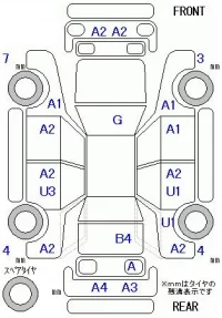 Honda STEP WAGON лот № 10311 оценка 3.5  с аукциона в Японии 11