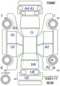 Honda VEZEL лот № 10085 оценка R  с аукциона в Японии 11