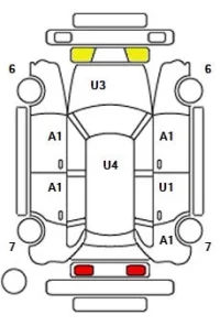 Honda FIT лот № 25012 оценка 3.5  с аукциона в Японии 11