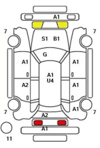 Honda N VAN лот № 25082 оценка 3.5  с аукциона в Японии 11
