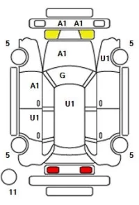 Volkswagen GOLF лот № 36021 оценка 4.5  с аукциона в Японии 11