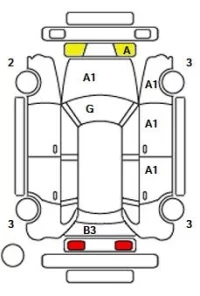 Audi Q3 лот № 36017 оценка 4  с аукциона в Японии 11