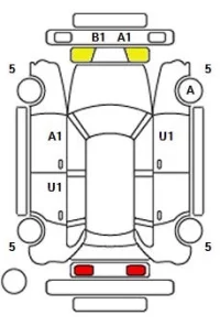 Audi A4 лот № 36029 оценка 4.5  с аукциона в Японии 11