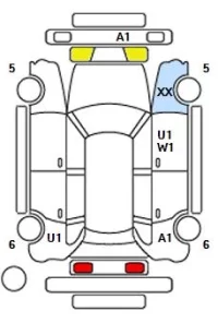 Audi A4 лот № 36033 оценка 4.5  с аукциона в Японии 11