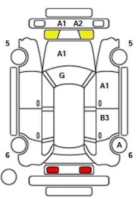 Audi A3 лот № 36024 оценка 4  с аукциона в Японии 11