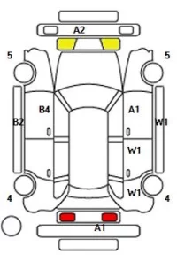 Audi A3 лот № 36025 оценка 3.5  с аукциона в Японии 11