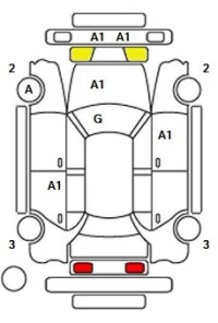 Audi A3 лот № 36006 оценка 4.5  с аукциона в Японии 11