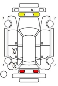 Audi A5 лот № 33516 оценка 4.5  с аукциона в Японии 11