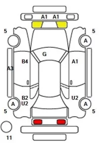 Volvo C30 лот № 31001 оценка 3.5  с аукциона в Японии 11