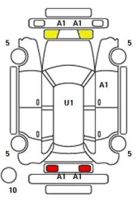 Peugeot 208 лот № 34510 оценка 4.5  с аукциона в Японии 11