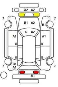 Toyota COROLLA TOURING лот № 25050 оценка 4  с аукциона в Японии 11
