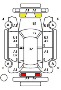 Mercedes-Benz V CLASS лот № 35011 оценка 4  с аукциона в Японии 11