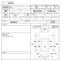 Mitsubishi I лот № 1142 оценка 3.5  с аукциона в Японии 6