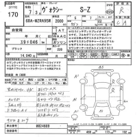 Toyota VOXY лот № 170 оценка R  с аукциона в Японии 10