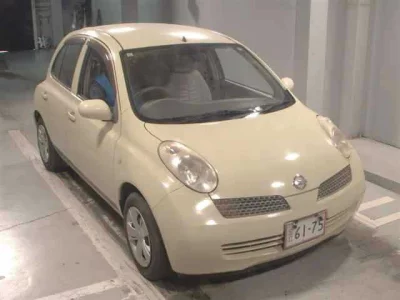 Nissan MARCH  с аукциона в Японии