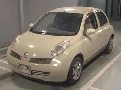 Nissan MARCH  с аукциона в Японии