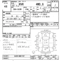 Mitsubishi RVR лот № 48 оценка R  с аукциона в Японии 10