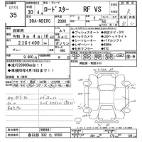 Mazda ROADSTER лот № 35 оценка R  с аукциона в Японии 8