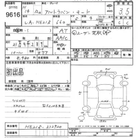 Suzuki ALTO LAPIN лот № 9616 оценка 3.5  с аукциона в Японии 10