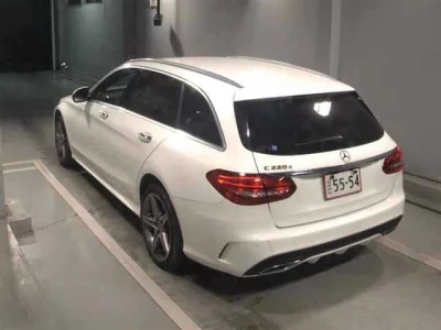 Mercedes-Benz C CLASS  с аукциона в Японии