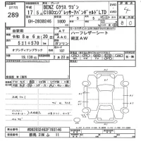 Mercedes-Benz C CLASS WAGON лот № 289 оценка 4  с аукциона в Японии 10