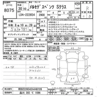 Mercedes-Benz S CLASS лот № 8075 оценка R  с аукциона в Японии 9