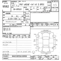 Audi A3 лот № 9582 оценка 3.5  с аукциона в Японии 10