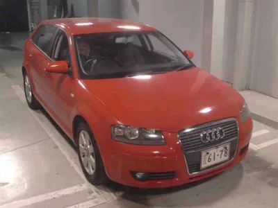 Audi A3  с аукциона в Японии