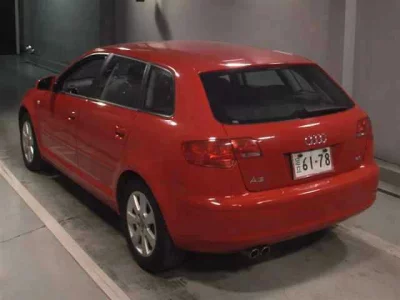 Audi A3  с аукциона в Японии