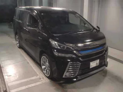Toyota VELLFIRE  с аукциона в Японии