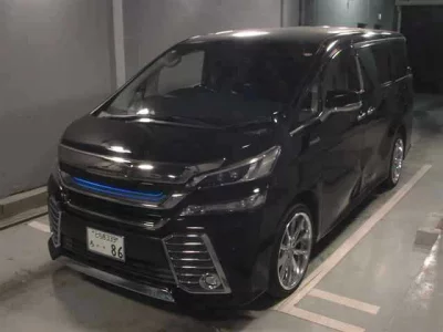 Toyota VELLFIRE  с аукциона в Японии