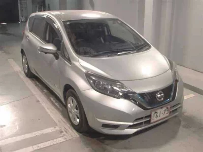 Nissan NOTE  с аукциона в Японии