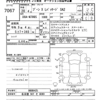 Daihatsu Boon лот № 7067 оценка 3.5  с аукциона в Японии 10