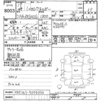 Toyota COROLLA FIELDER лот № 8003 оценка 3.5  с аукциона в Японии 10