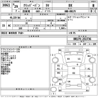 Nissan CLIPPER VAN лот № 3061 оценка R  с аукциона в Японии 2