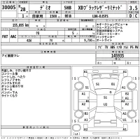 Mazda DEMIO лот № 30005 оценка 3.5  с аукциона в Японии 2