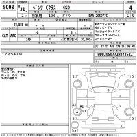 Mercedes-Benz C CLASS лот № 5008 оценка 4  с аукциона в Японии 2