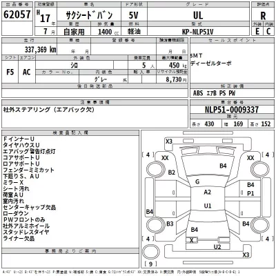Toyota SUCCEED  с аукциона в Японии