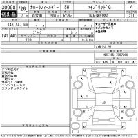 Toyota COROLLA FIELDER лот № 30098 оценка 4  с аукциона в Японии 11