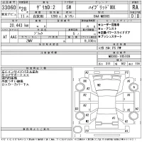Mitsubishi DELICA D2 лот № 33060 оценка RA  с аукциона в Японии 11