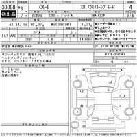 Mazda CX-8 лот № 30008 оценка 4  с аукциона в Японии 11